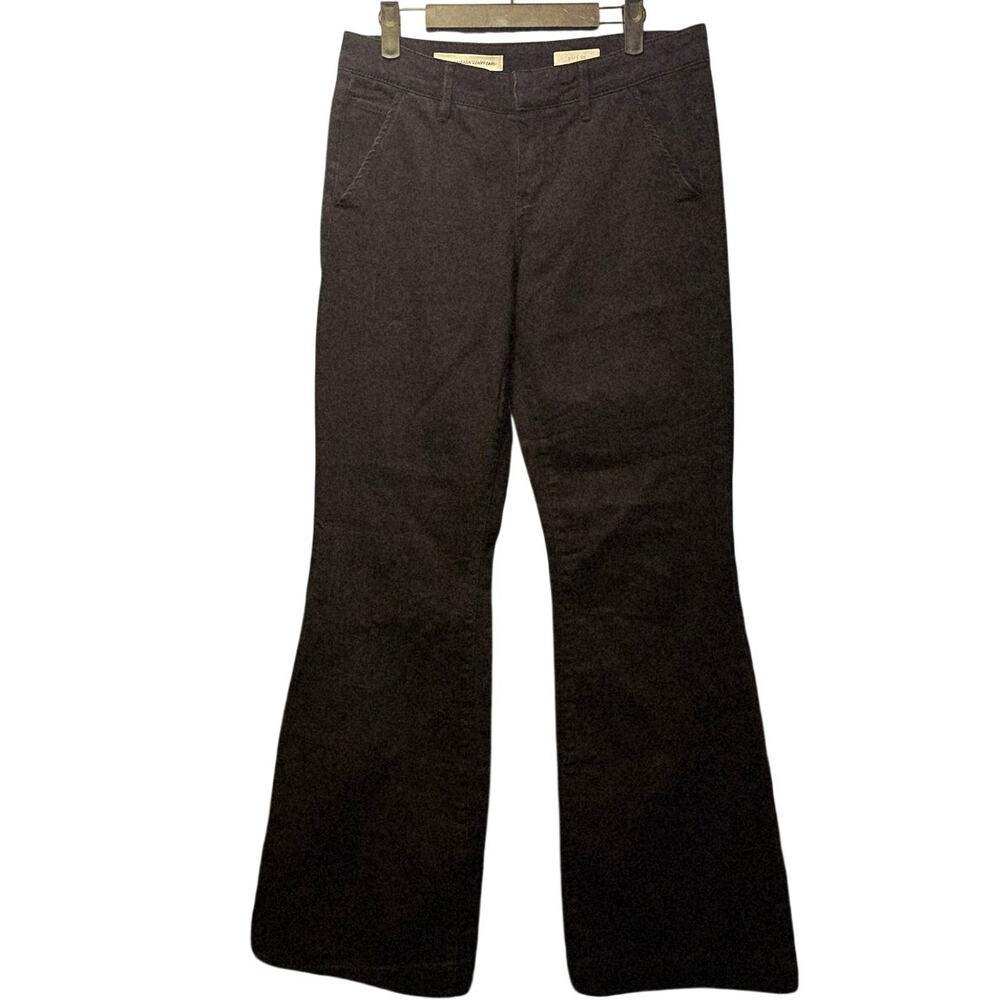 Pilcro black denim trouser style flare jeans size 29